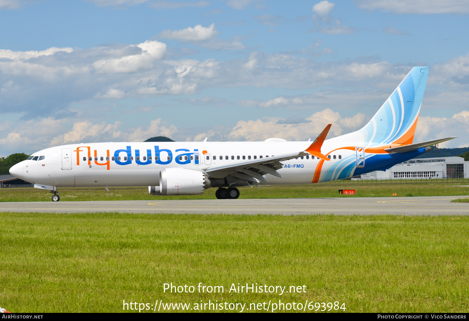 Aircraft Photo of A6-FMQ | Boeing 737-8 Max 8 | Flydubai | AirHistory.net #693984