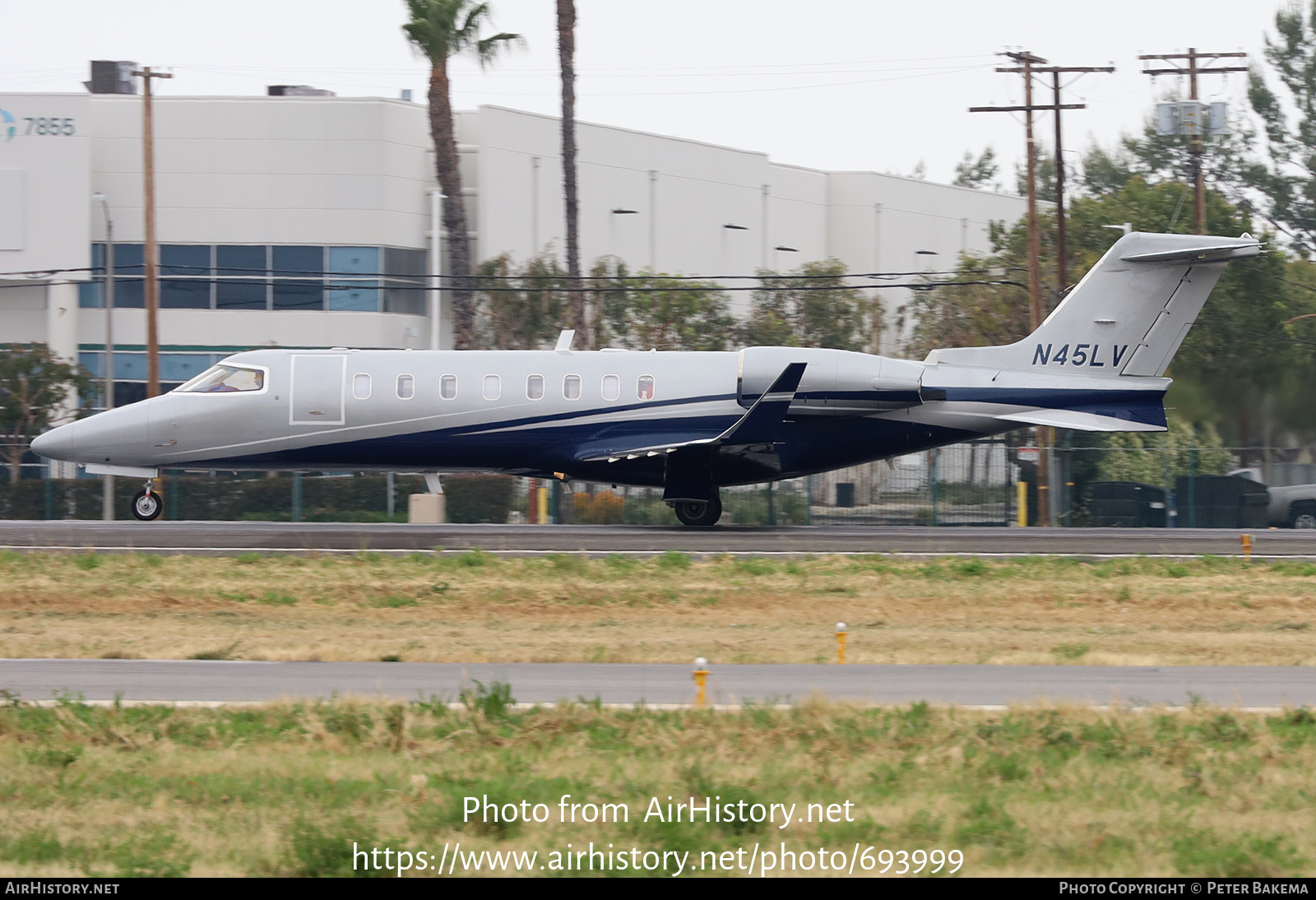 Aircraft Photo of N45LV | Learjet 45 | AirHistory.net #693999