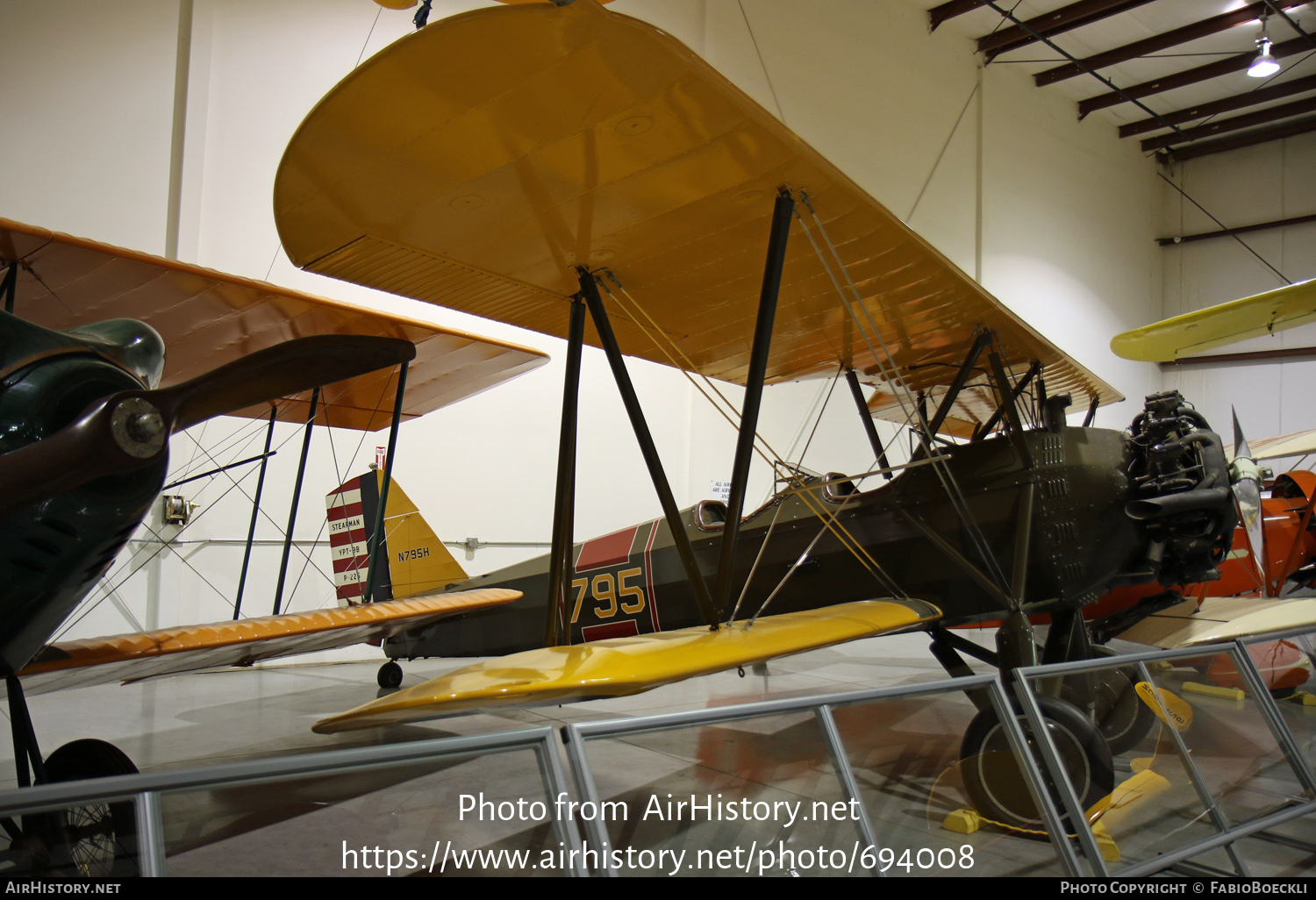 Aircraft Photo of N795H | Stearman 6L Cloudboy | USA - Air Force | AirHistory.net #694008