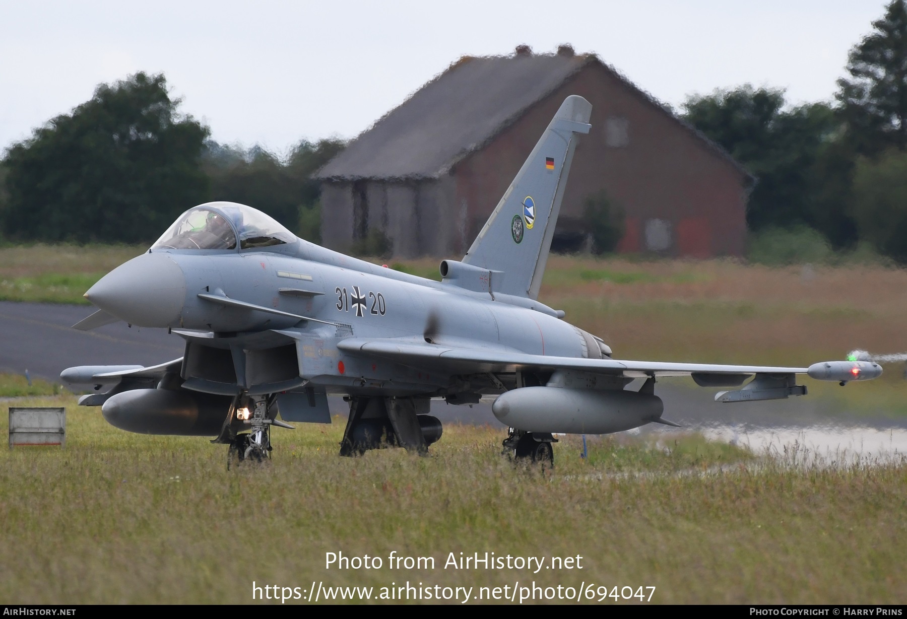 Aircraft Photo of 3120 | Eurofighter EF-2000 Typhoon S | Germany - Air Force | AirHistory.net #694047