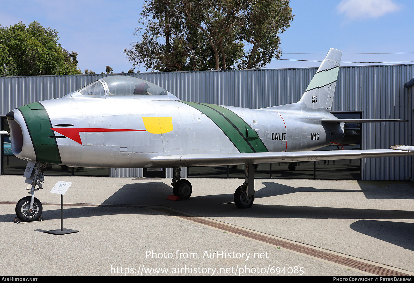 Aircraft Photo of 53-1396 | North American F-86H Sabre | USA - Air Force | AirHistory.net #694085