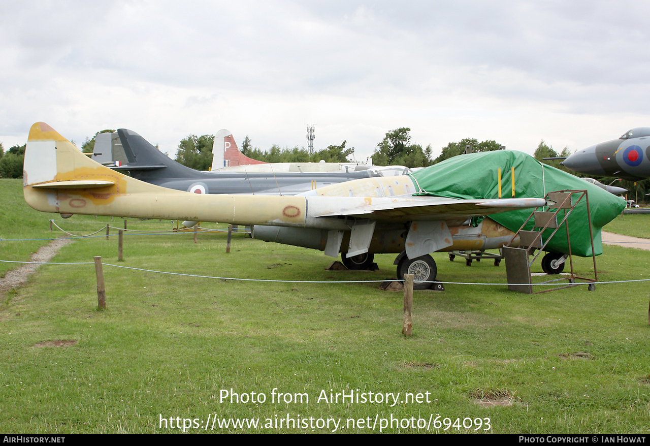 Aircraft Photo of XD447 | De Havilland D.H. 115 Vampire T11 | AirHistory.net #694093