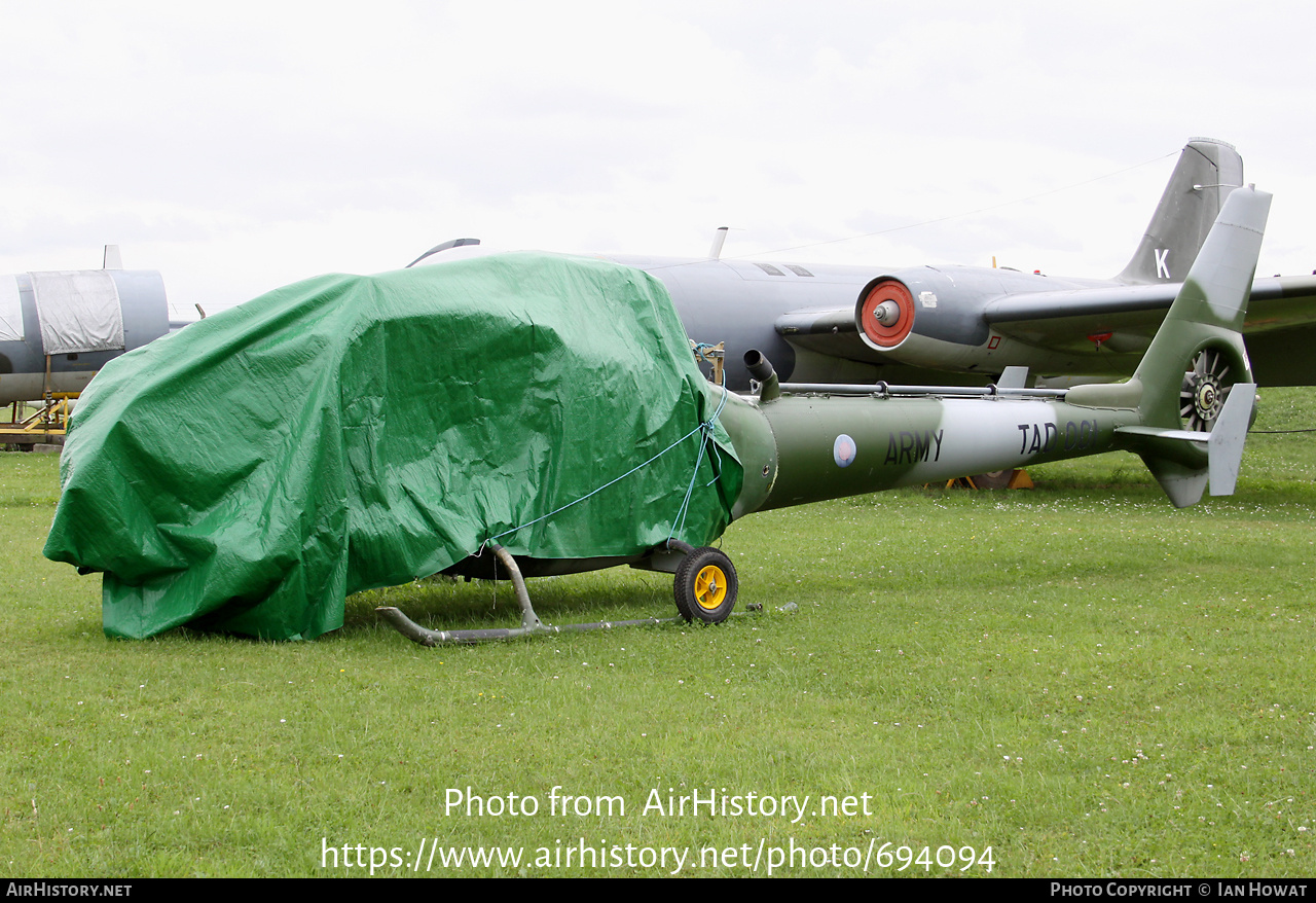 Aircraft Photo of XX457 / TAD001 | Aerospatiale SA-341B Gazelle AH1 | UK - Army | AirHistory.net #694094