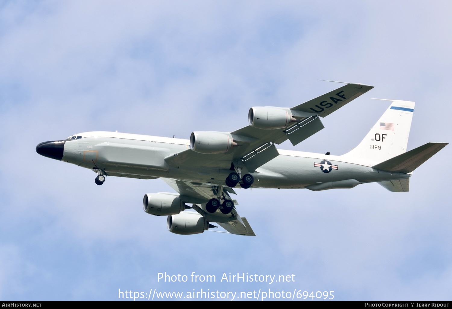 Aircraft Photo of 62-4129 / AF62-129 | Boeing TC-135W | USA - Air Force | AirHistory.net #694095