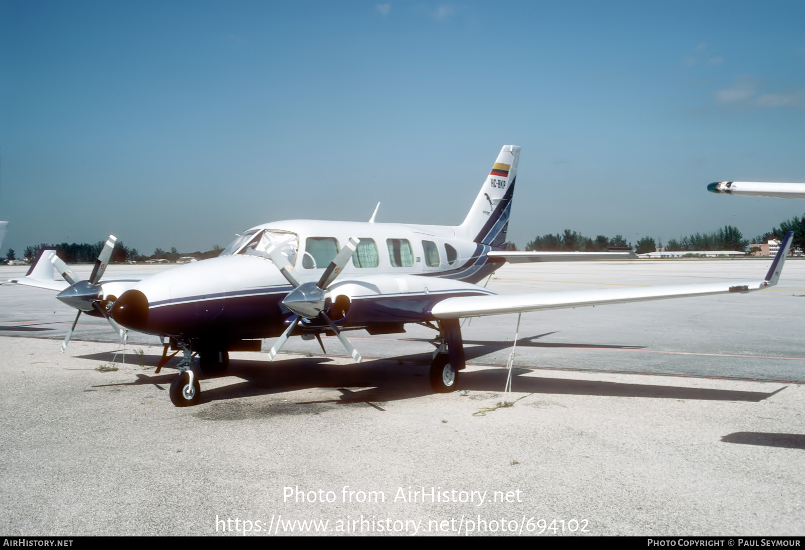 Aircraft Photo of HC-BKP | Piper PA-31/Colemill Panther Navajo | AirHistory.net #694102