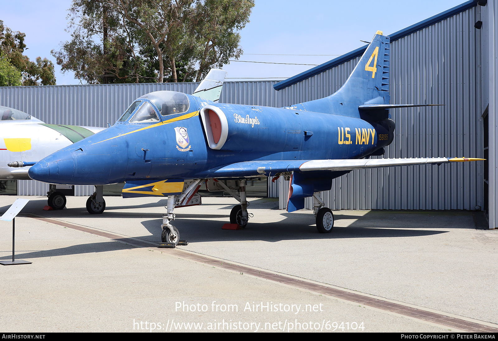 Aircraft Photo of 158195 | McDonnell Douglas A-4M Skyhawk II | USA - Navy | AirHistory.net #694104