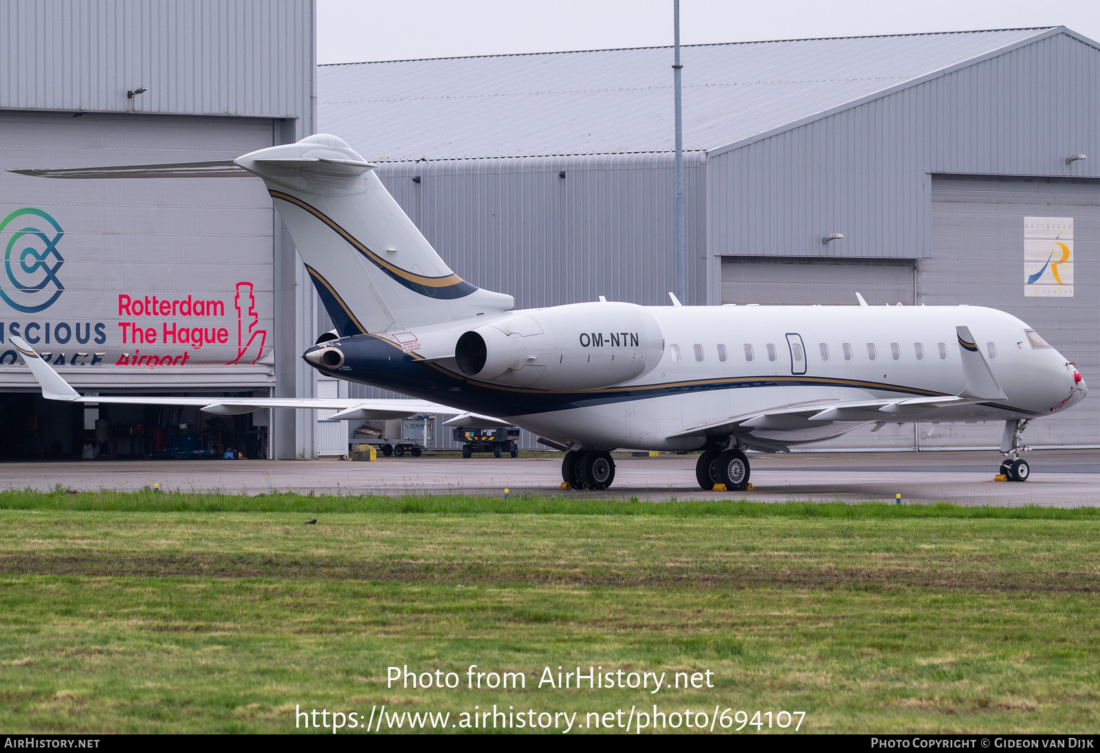 Aircraft Photo of OM-NTN | Bombardier Global 5000 (BD-700-1A11) | AirHistory.net #694107