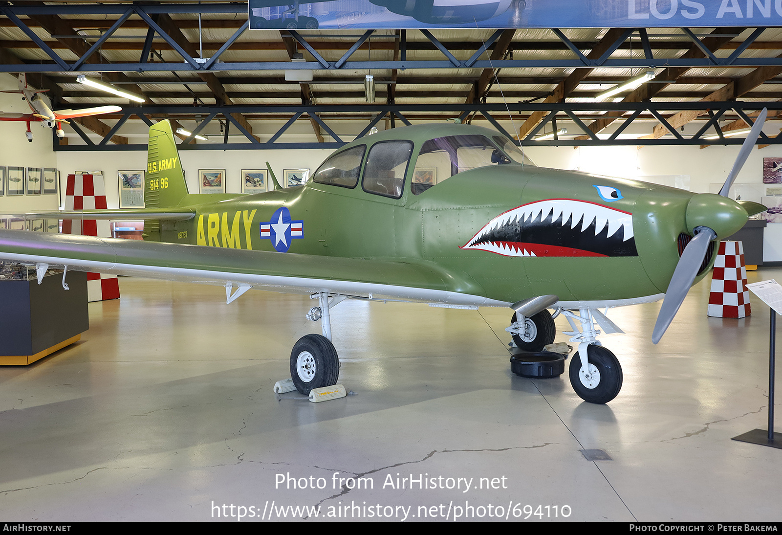 Aircraft Photo of N91737 / 81496 | North American NA-145 Navion | USA - Army | AirHistory.net #694110