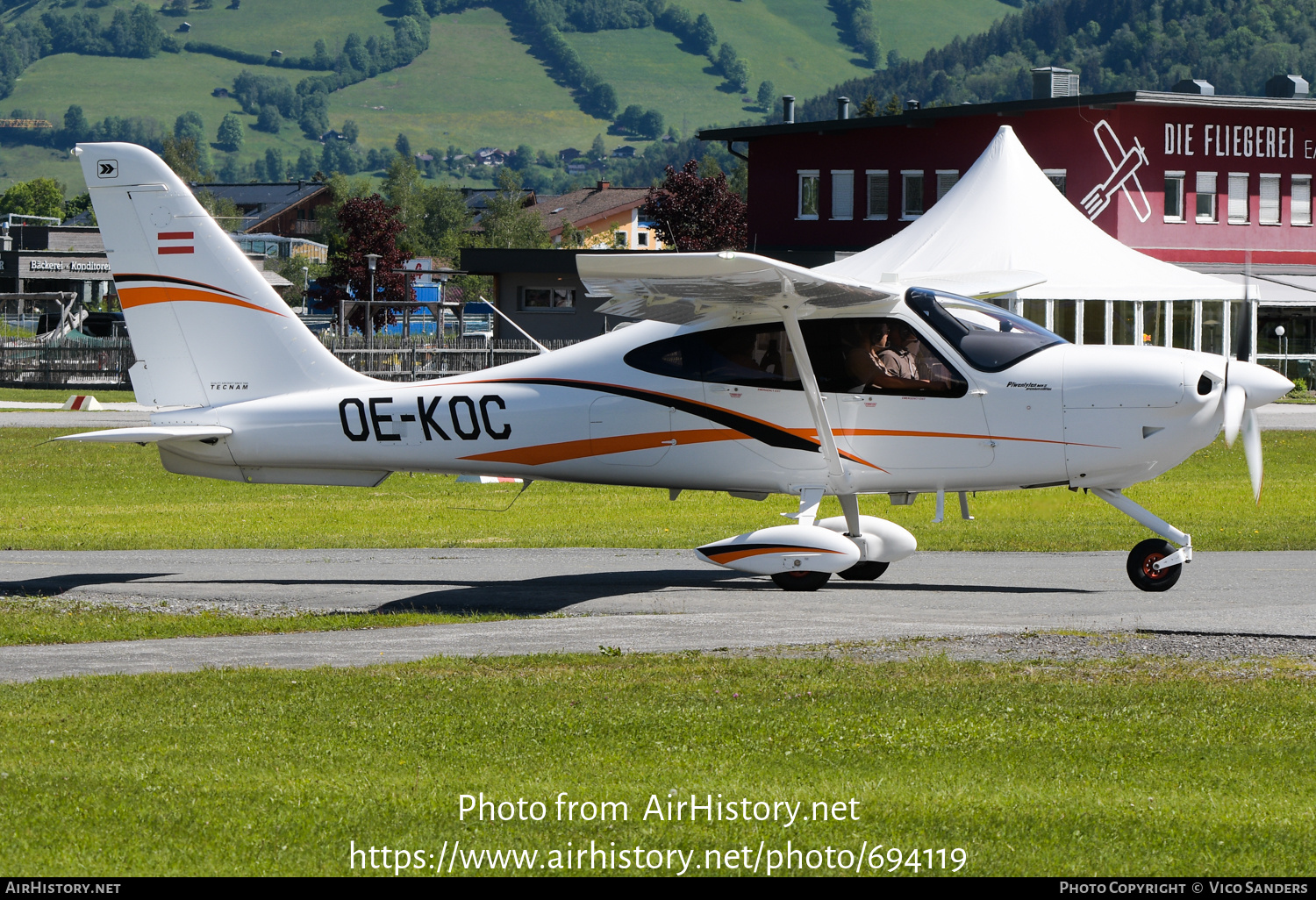 Aircraft Photo of OE-KOC | Tecnam P-2010 TDI | AirHistory.net #694119