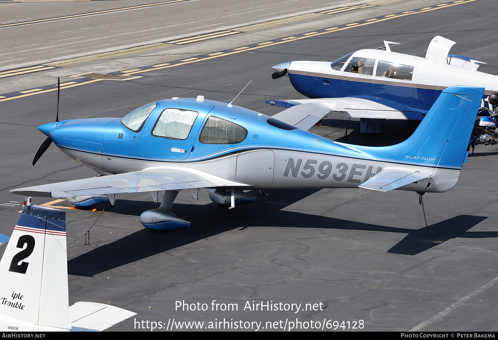 Aircraft Photo of N593EH | Cirrus SR-20 G6-GTS Platinum | AirHistory.net #694128