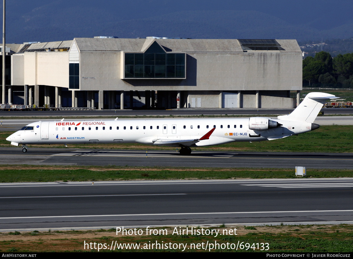 Aircraft Photo of EC-MJQ | Bombardier CRJ-1000ER NG (CL-600-2E25) | Iberia Regional | AirHistory.net #694133