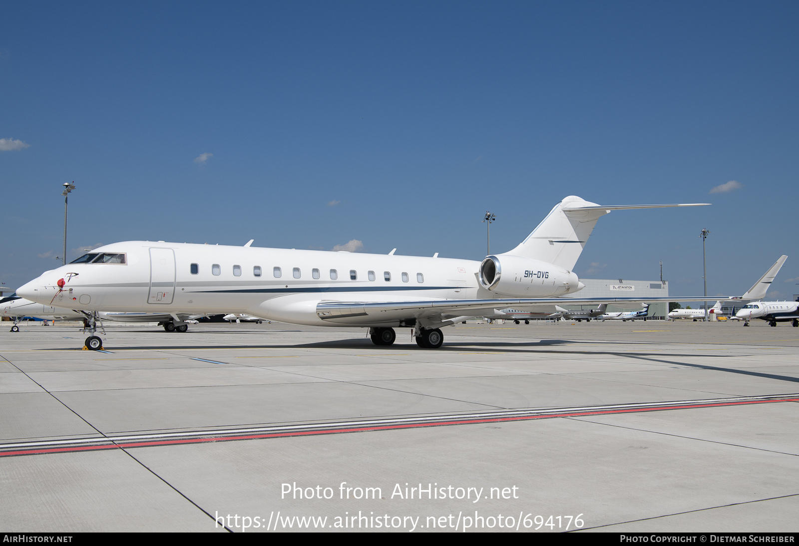 Aircraft Photo of 9H-OVG | Bombardier Global 6000 (BD-700-1A10) | AirHistory.net #694176