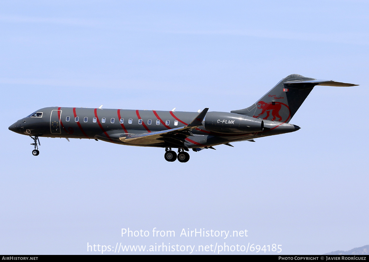 Aircraft Photo of C-FLMK | Bombardier Global Express XRS (BD-700-1A10) | AirHistory.net #694185