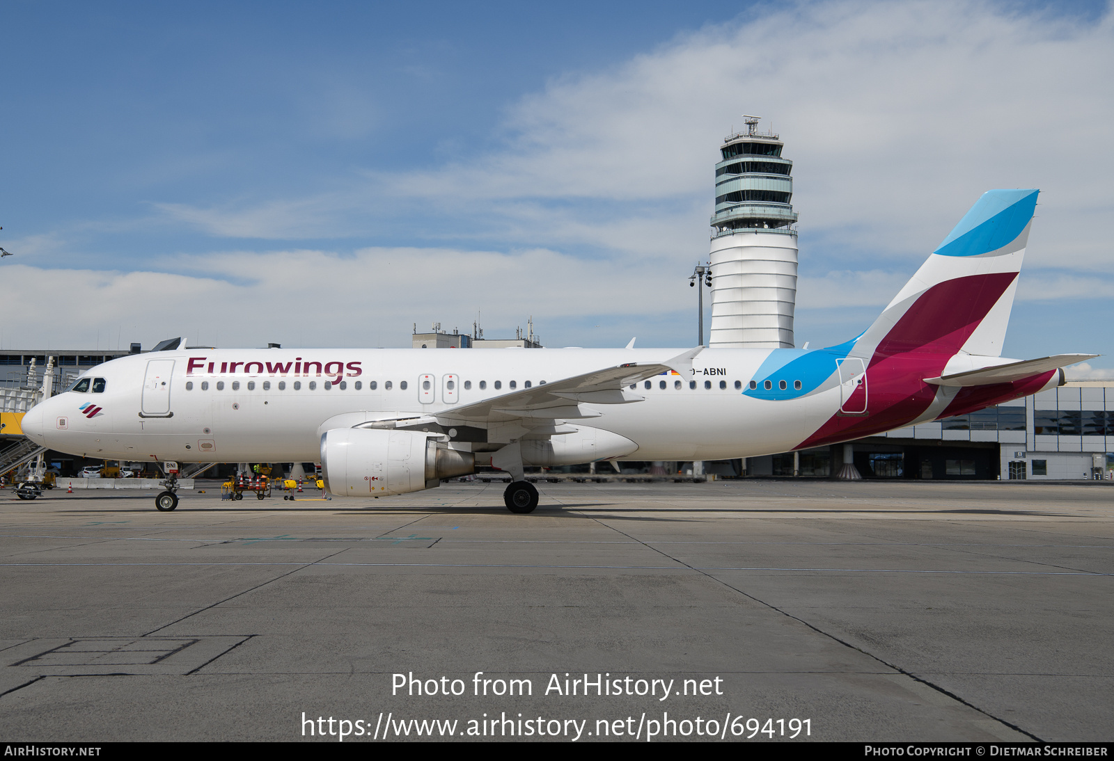 Aircraft Photo of D-ABNI | Airbus A320-214 | Eurowings | AirHistory.net #694191