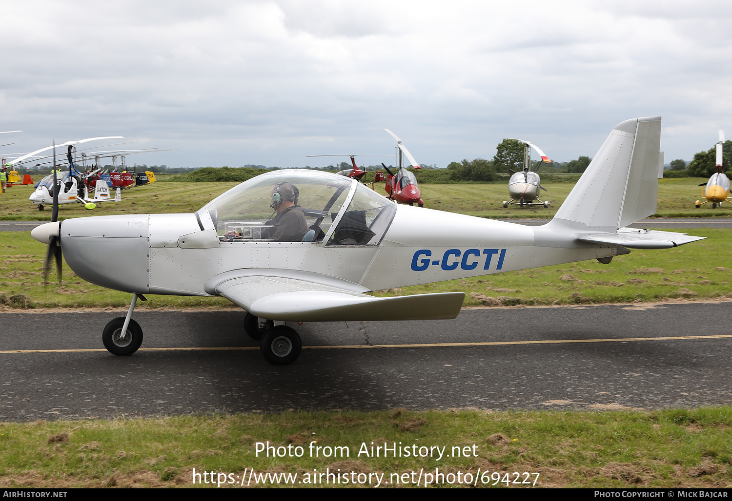 Aircraft Photo of G-CCTI | Cosmik EV-97 TeamEurostar UK | AirHistory.net #694227