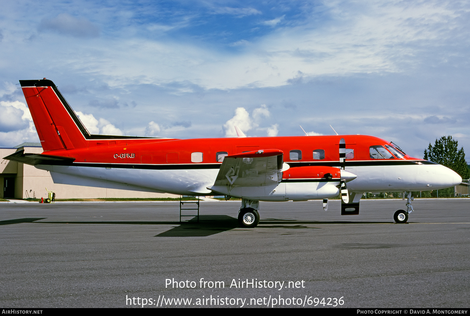 Aircraft Photo of C-GFKB | Embraer EMB-110P1 Bandeirante | AirHistory.net #694236