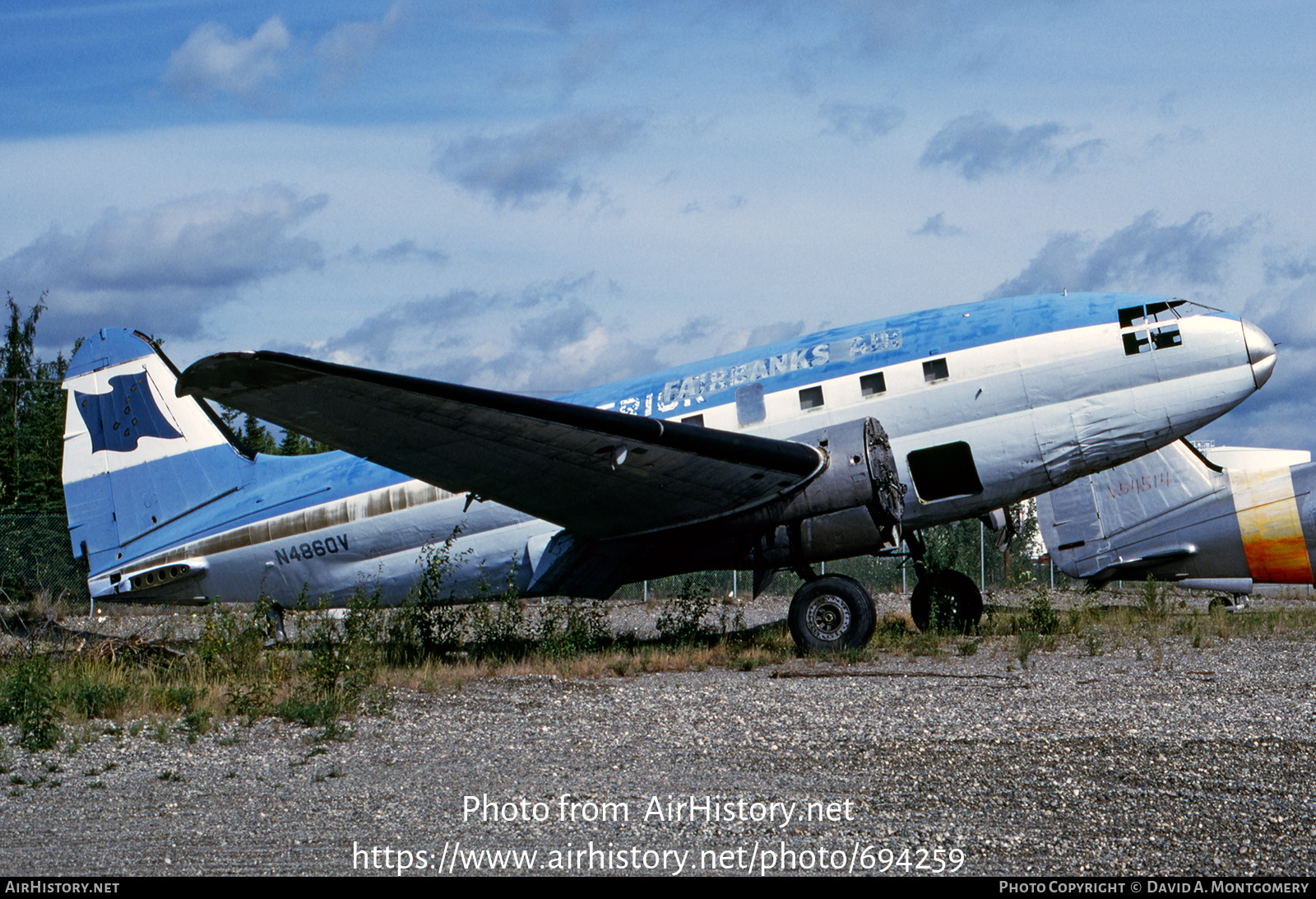 Aircraft Photo of N4860V | Curtiss C-46A Commando | Fairbanks Air | AirHistory.net #694259