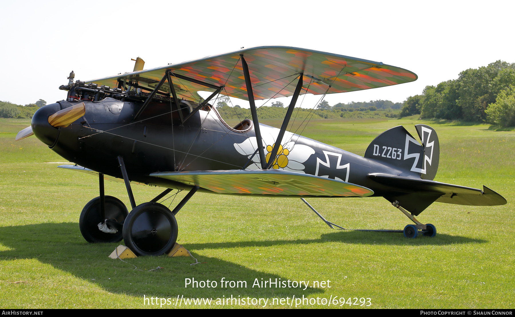 Aircraft Photo of G-WAHT / D.2263 | Albatros D-Va1 (Replica) | Germany - Air Force | AirHistory.net #694293