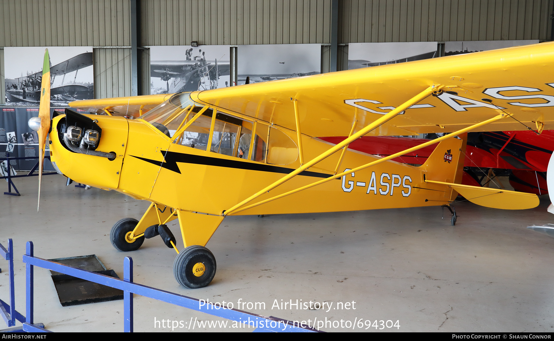 Aircraft Photo of G-ASPS | Piper J-3C-90 Cub | AirHistory.net #694304