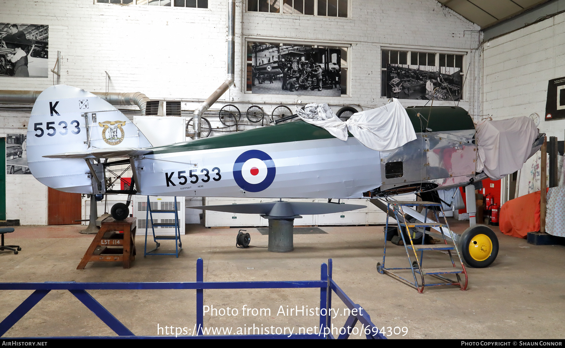 Aircraft Photo of G-AENP / K5533 | Hawker Hind Mk1 | UK - Air Force | AirHistory.net #694309