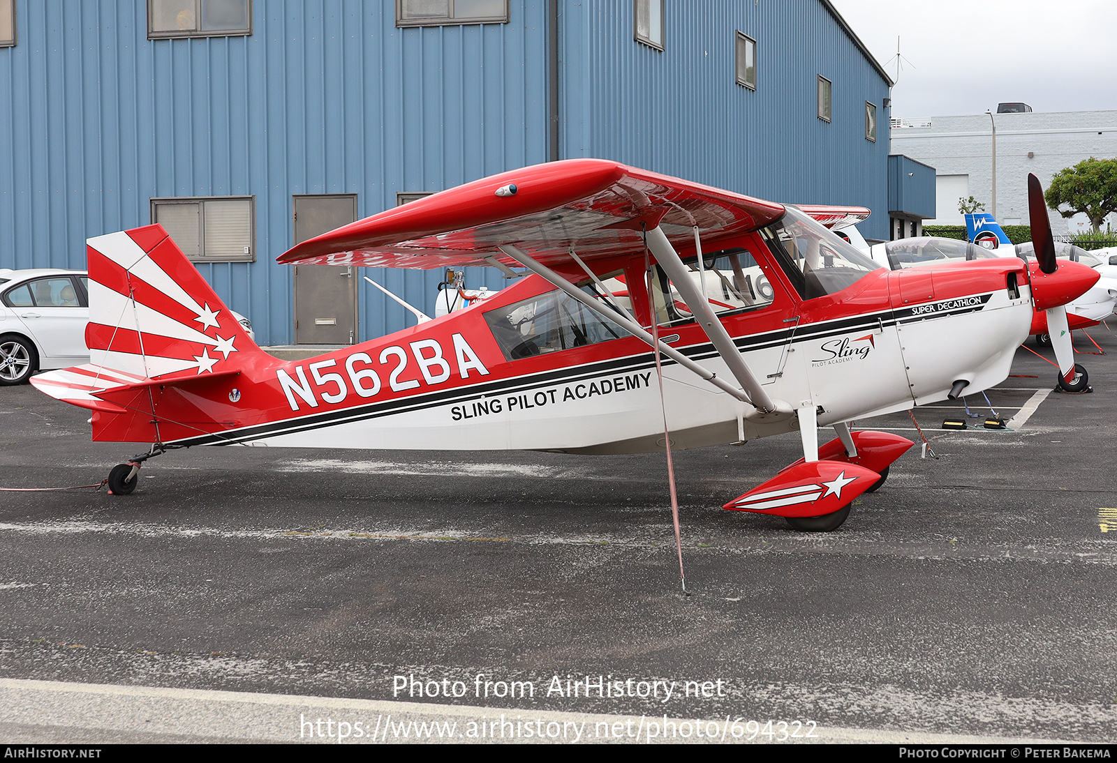 Aircraft Photo of N562BA | American Champion 8KCAB Decathlon | AirHistory.net #694322