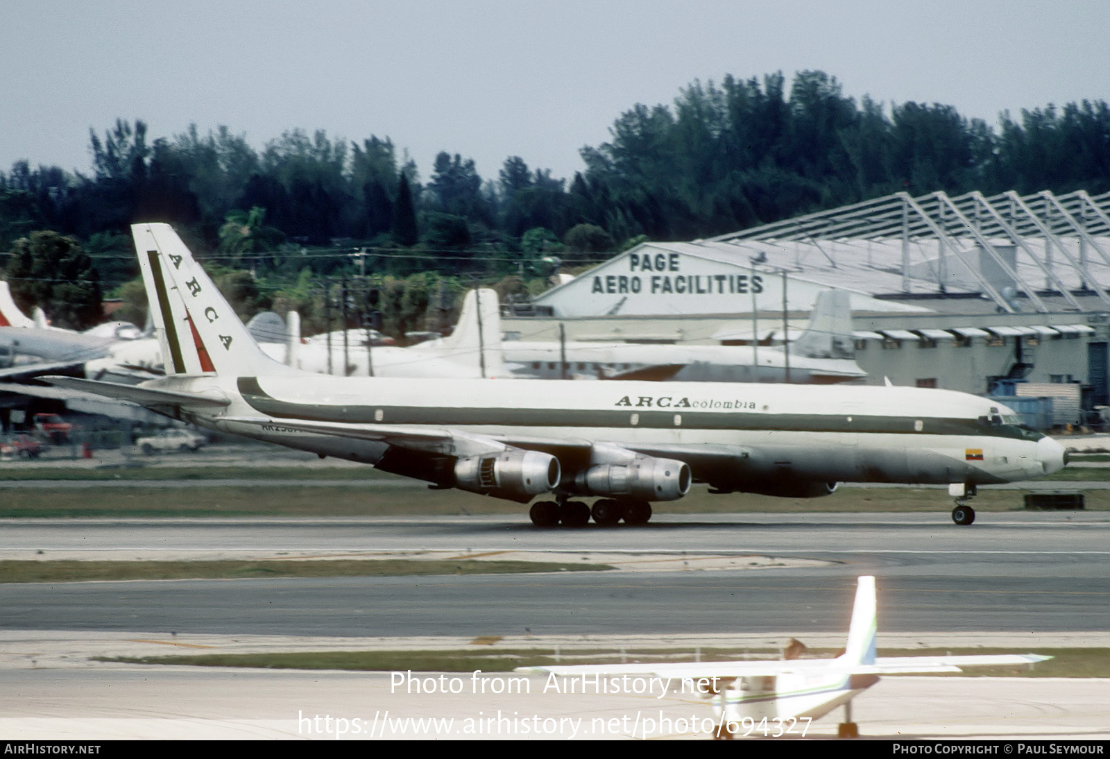 Aircraft Photo of HK-2587X | Douglas DC-8-51(F) | ARCA Colombia | AirHistory.net #694327