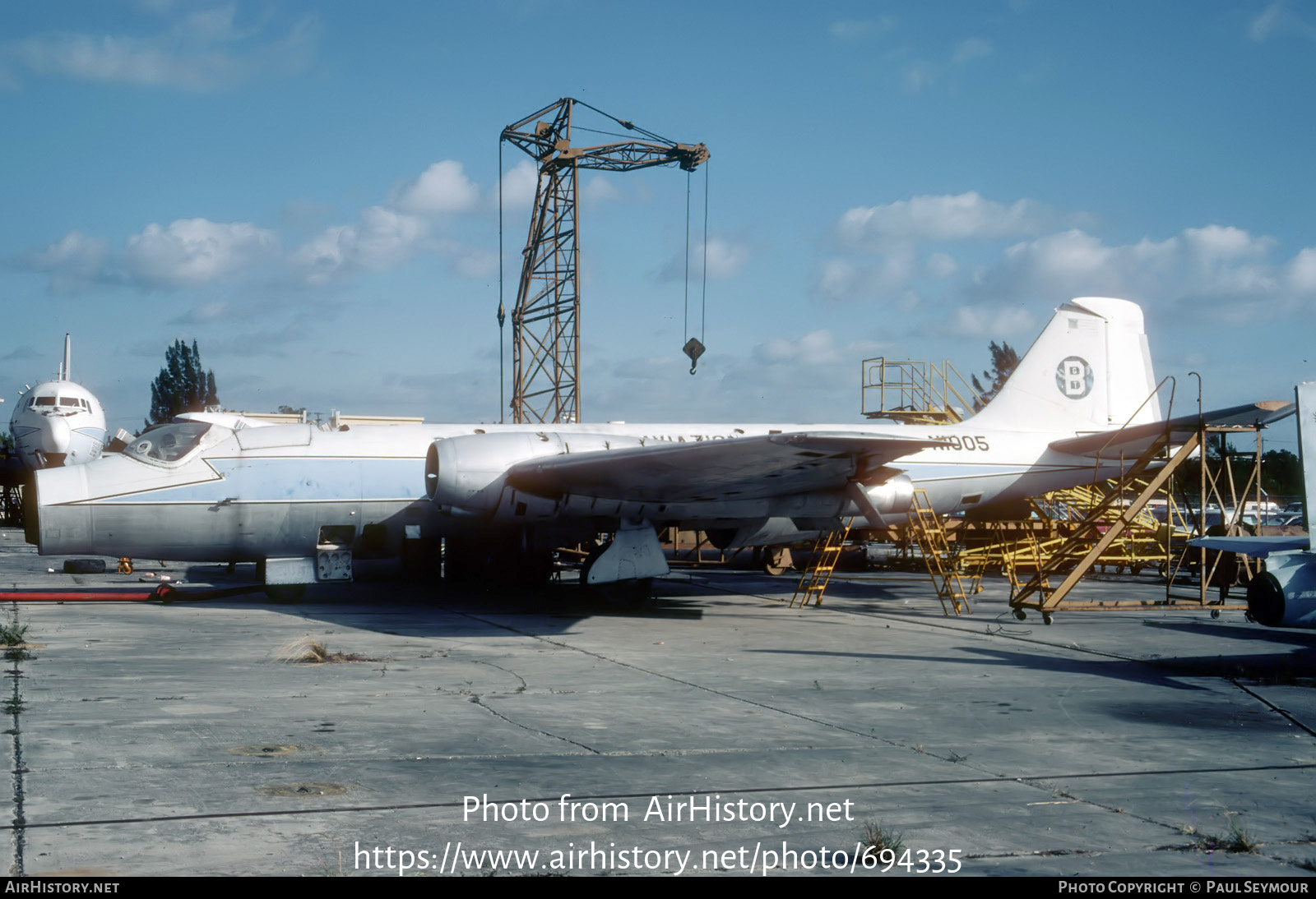 Aircraft Photo of N1005 | Martin WB-57A Canberra | George T Baker Aviation School | AirHistory.net #694335