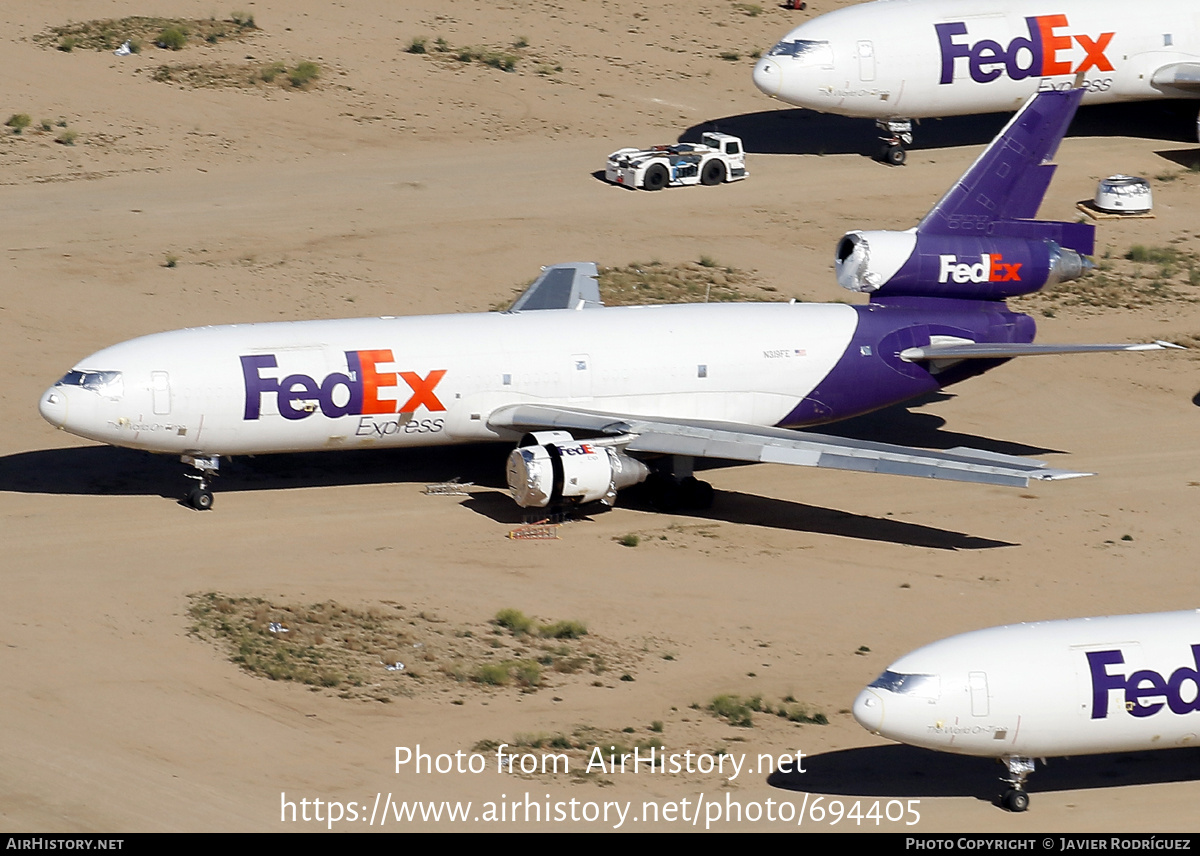 Aircraft Photo of N319FE | Boeing MD-10-30F | FedEx Express - Federal Express | AirHistory.net #694405