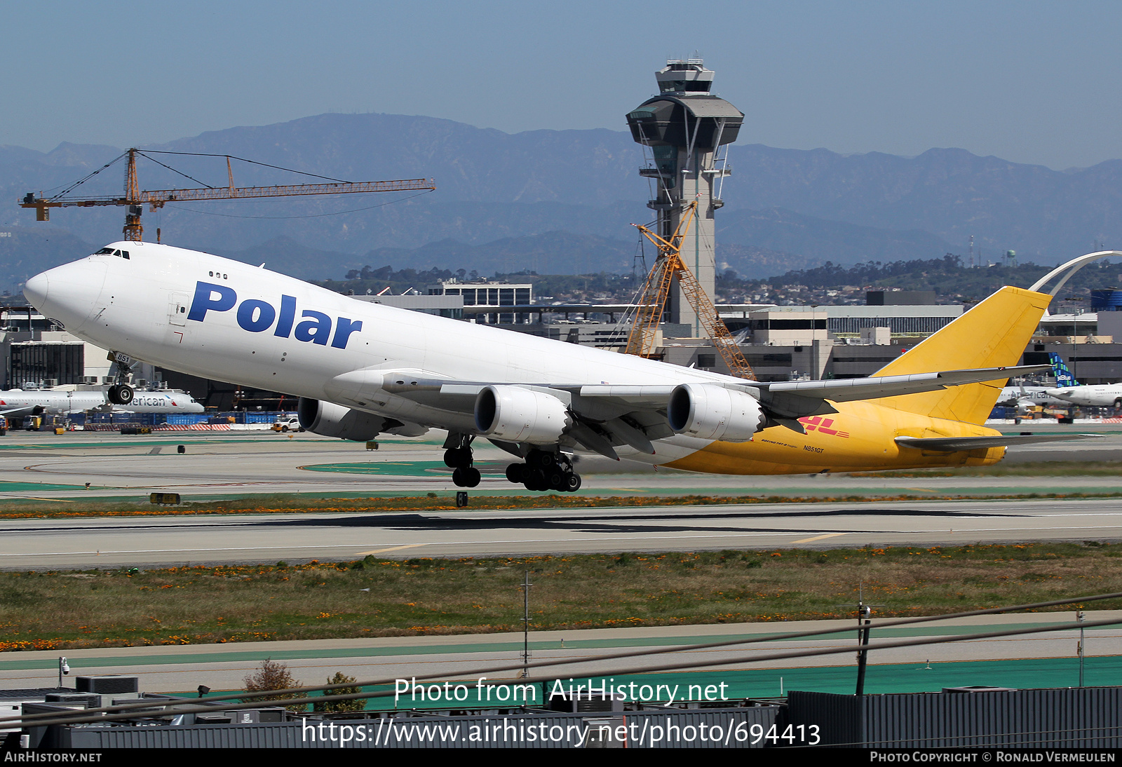 Aircraft Photo of N851GT | Boeing 747-87UF/SCD | Polar Air Cargo | AirHistory.net #694413