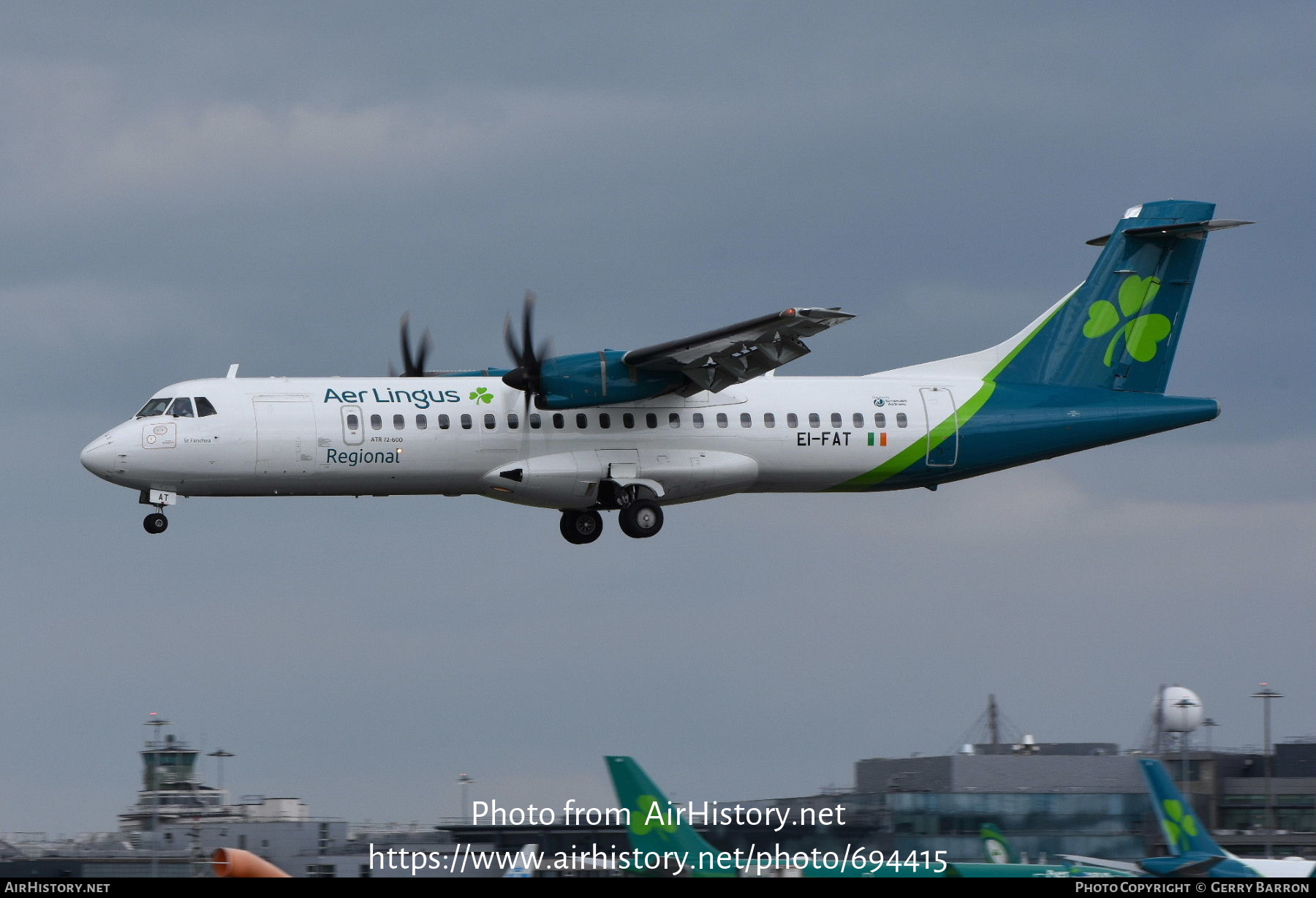 Aircraft Photo of EI-FAT | ATR ATR-72-600 (ATR-72-212A) | Aer Lingus Regional | AirHistory.net #694415