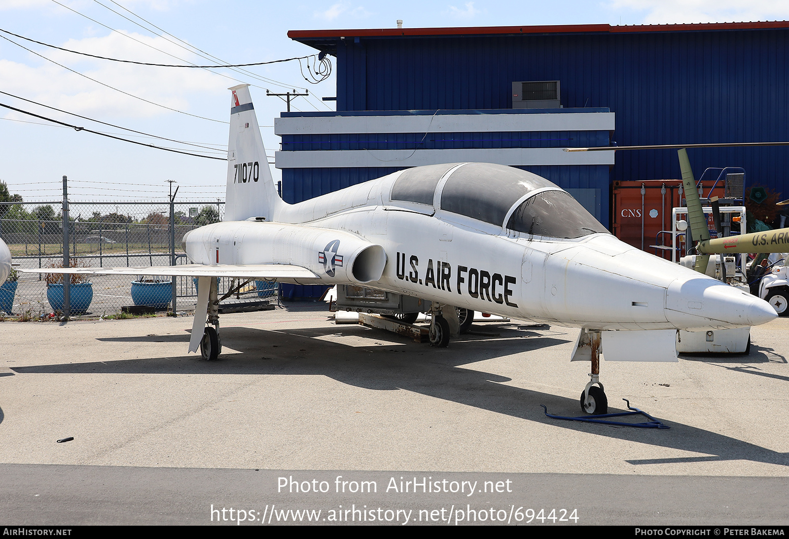 Aircraft Photo of 711070 | Northrop T-38A Talon | USA - Air Force | AirHistory.net #694424