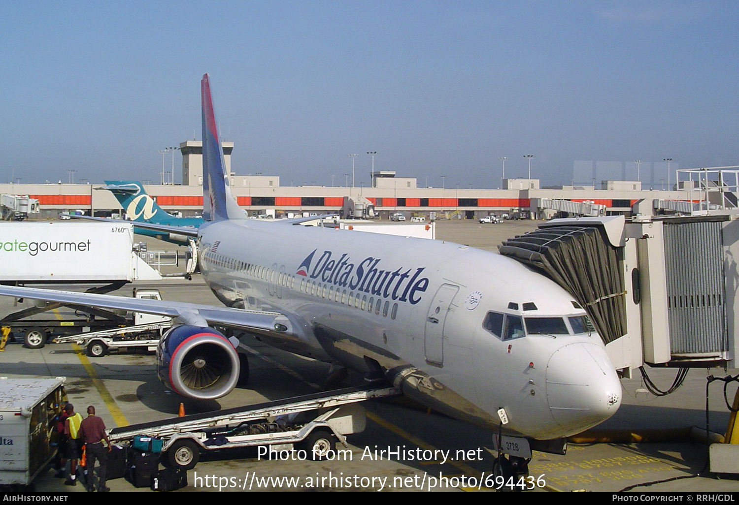 Aircraft Photo of N398DA | Boeing 737-832 | Delta Shuttle | AirHistory.net #694436