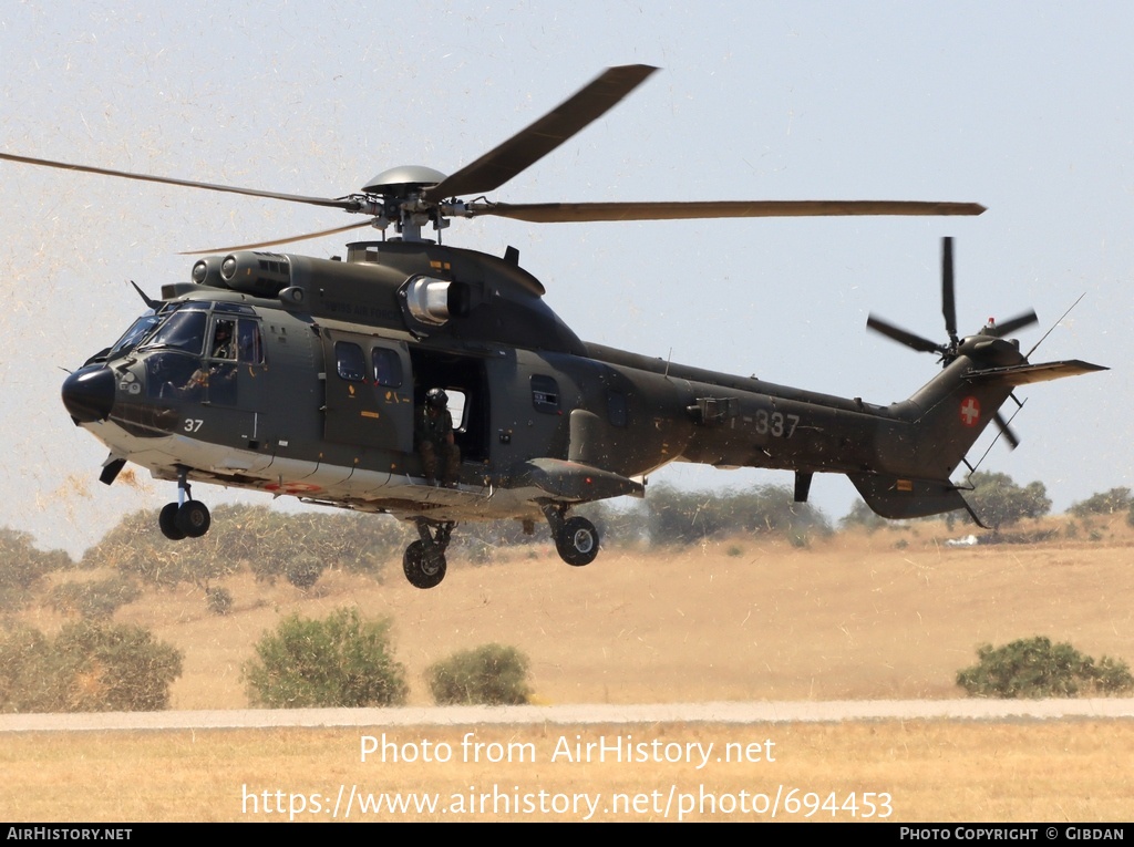 Aircraft Photo of T-337 | Eurocopter AS-532UL Cougar | Switzerland - Air Force | AirHistory.net #694453