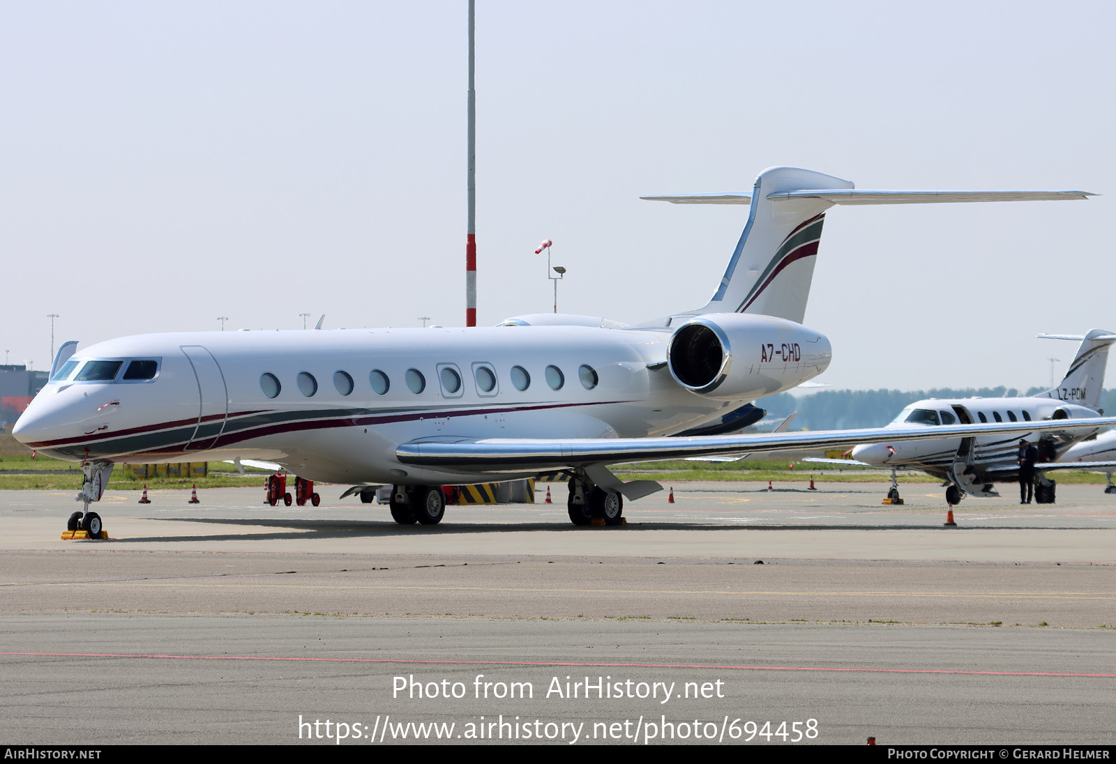 Aircraft Photo of A7-CHD | Gulfstream Aerospace G700 | AirHistory.net #694458