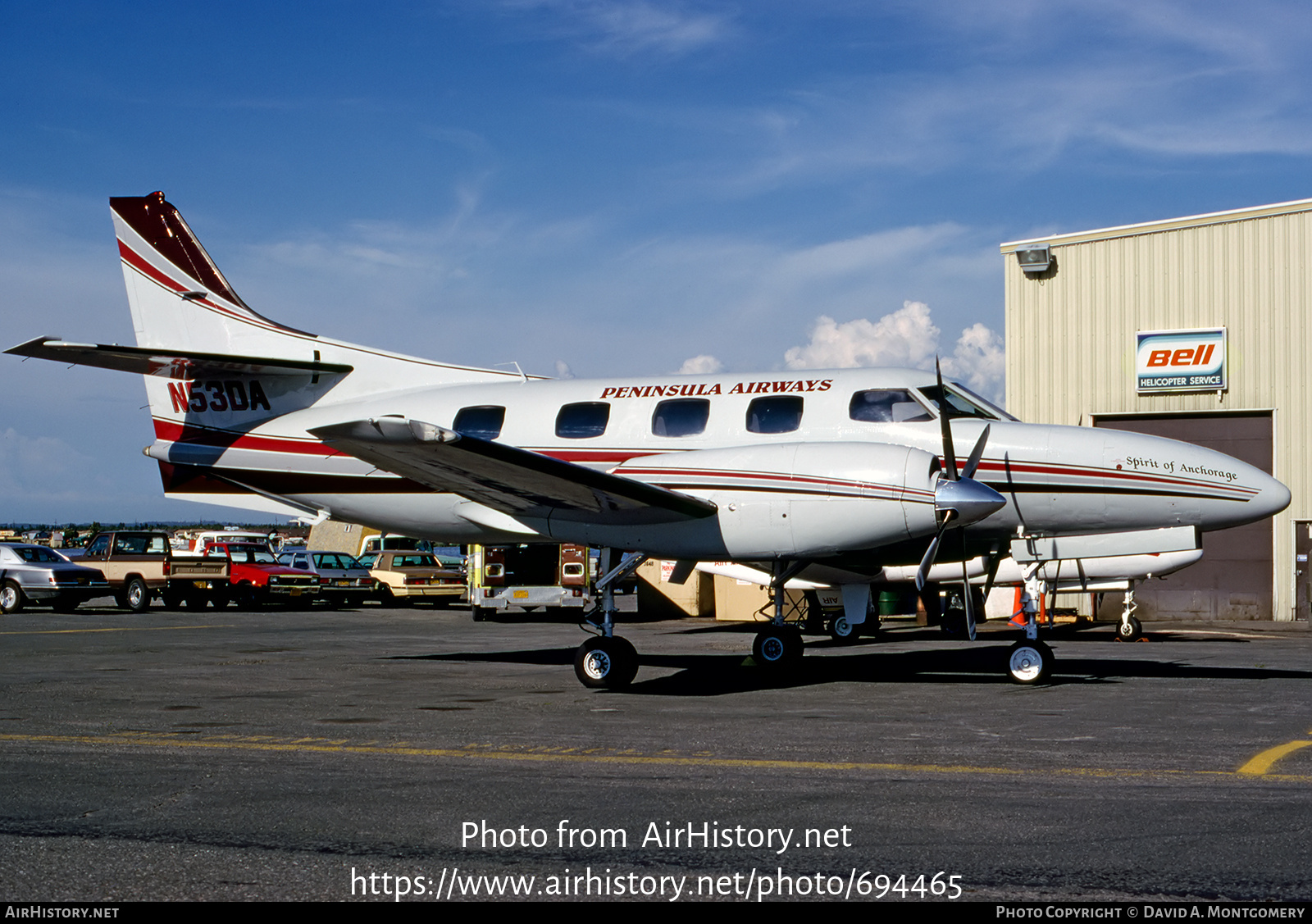 Aircraft Photo of N53DA | Fairchild Swearingen SA-227AT Merlin IVC | Peninsula Airways - PenAir | AirHistory.net #694465