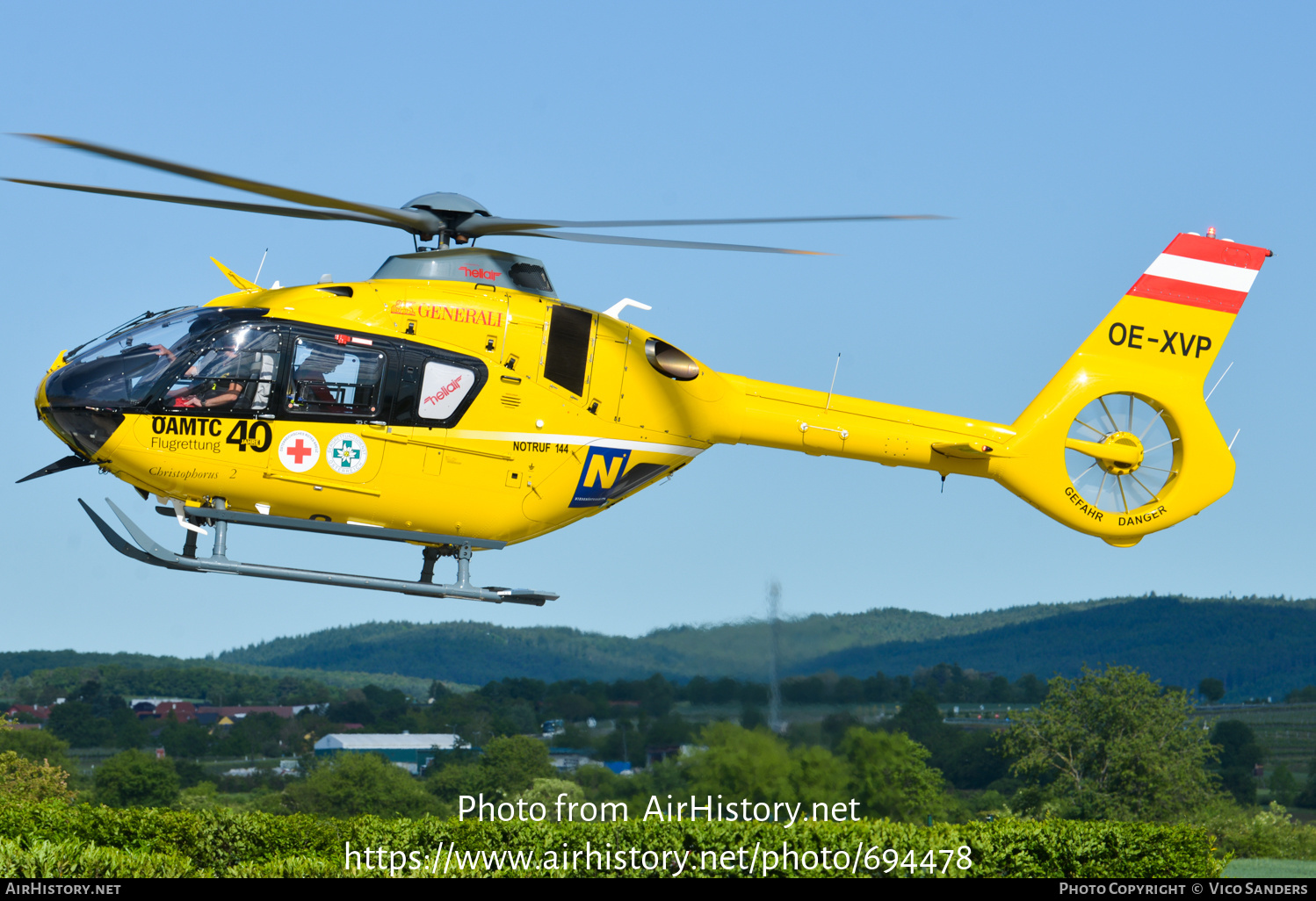 Aircraft Photo of OE-XVP | Airbus Helicopters EC-135T-3H | ÖAMTC | AirHistory.net #694478