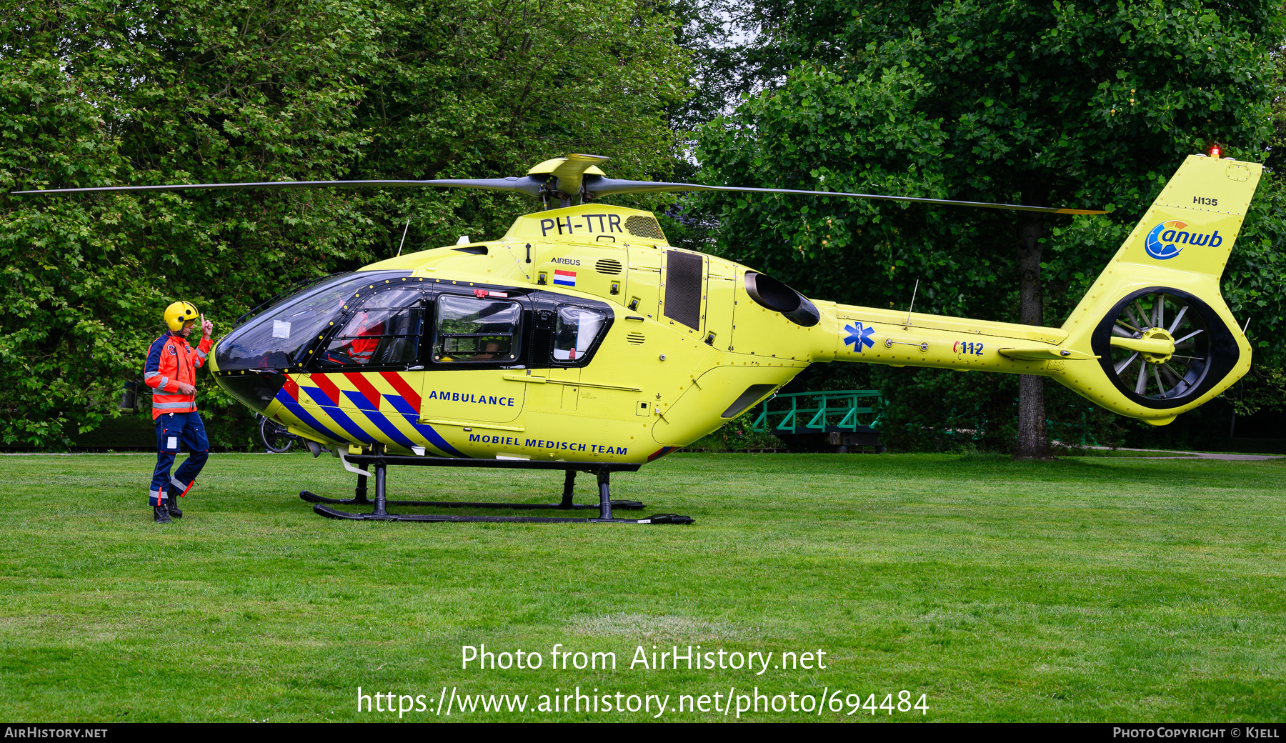 Aircraft Photo of PH-TTR | Airbus Helicopters EC-135P-3 | ANWB Mobiel Medisch Team | AirHistory.net #694484