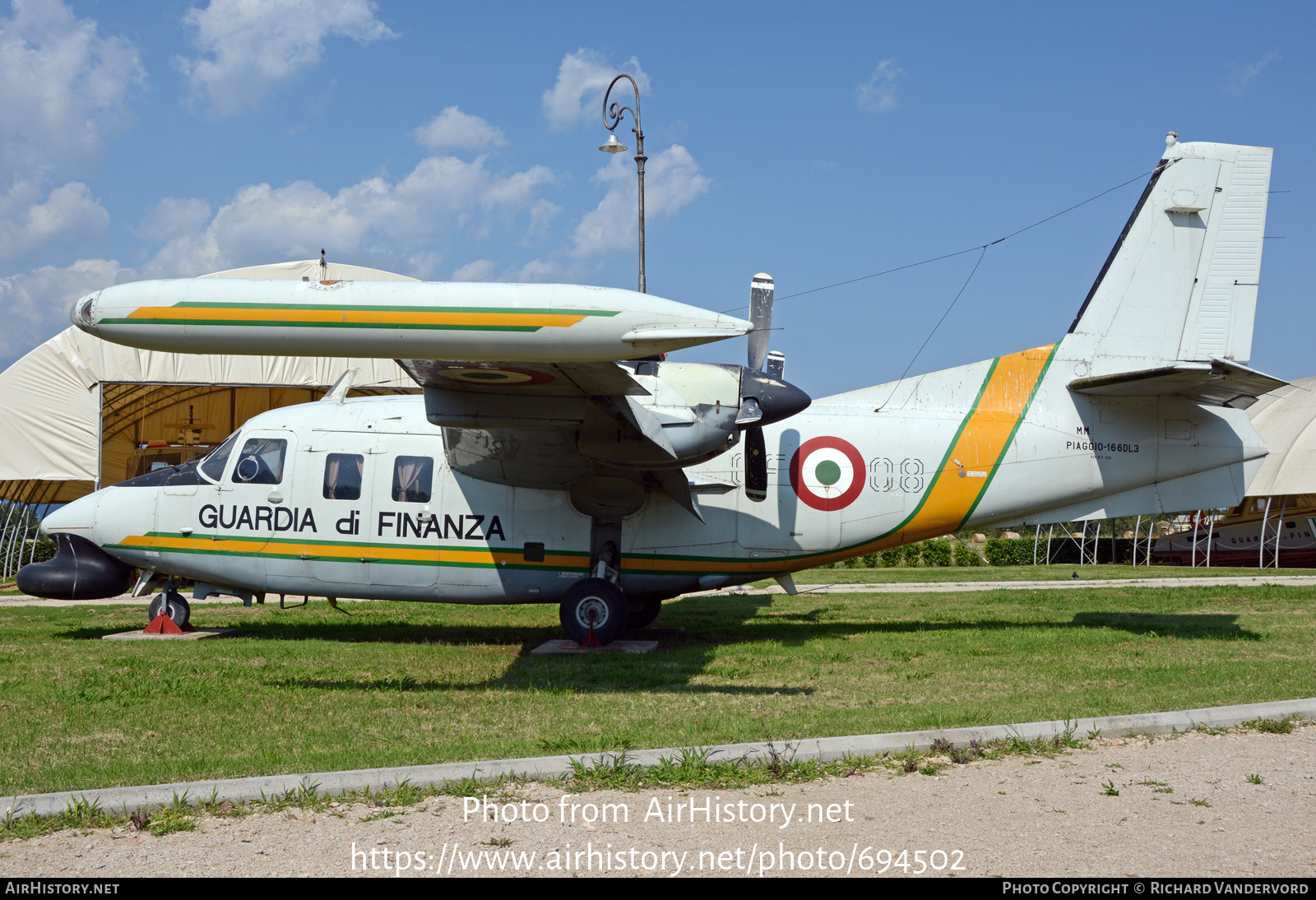 Aircraft Photo of MM25178 | Piaggio P-166DL-3/SEM1 | Italy - Guardia di Finanza | AirHistory.net #694502