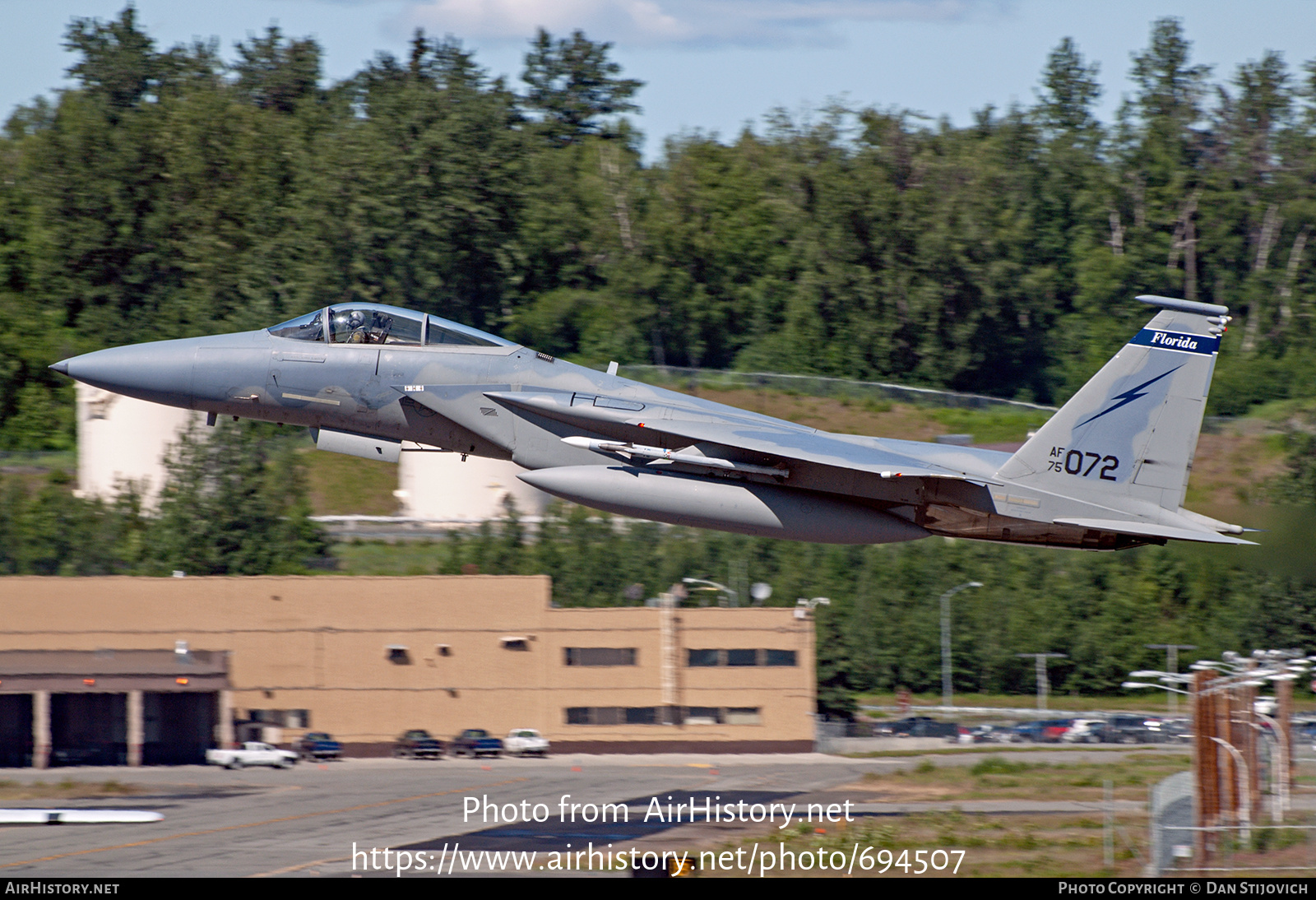 Aircraft Photo of 75-0072 / AF75-072 | McDonnell Douglas F-15A Eagle | USA - Air Force | AirHistory.net #694507