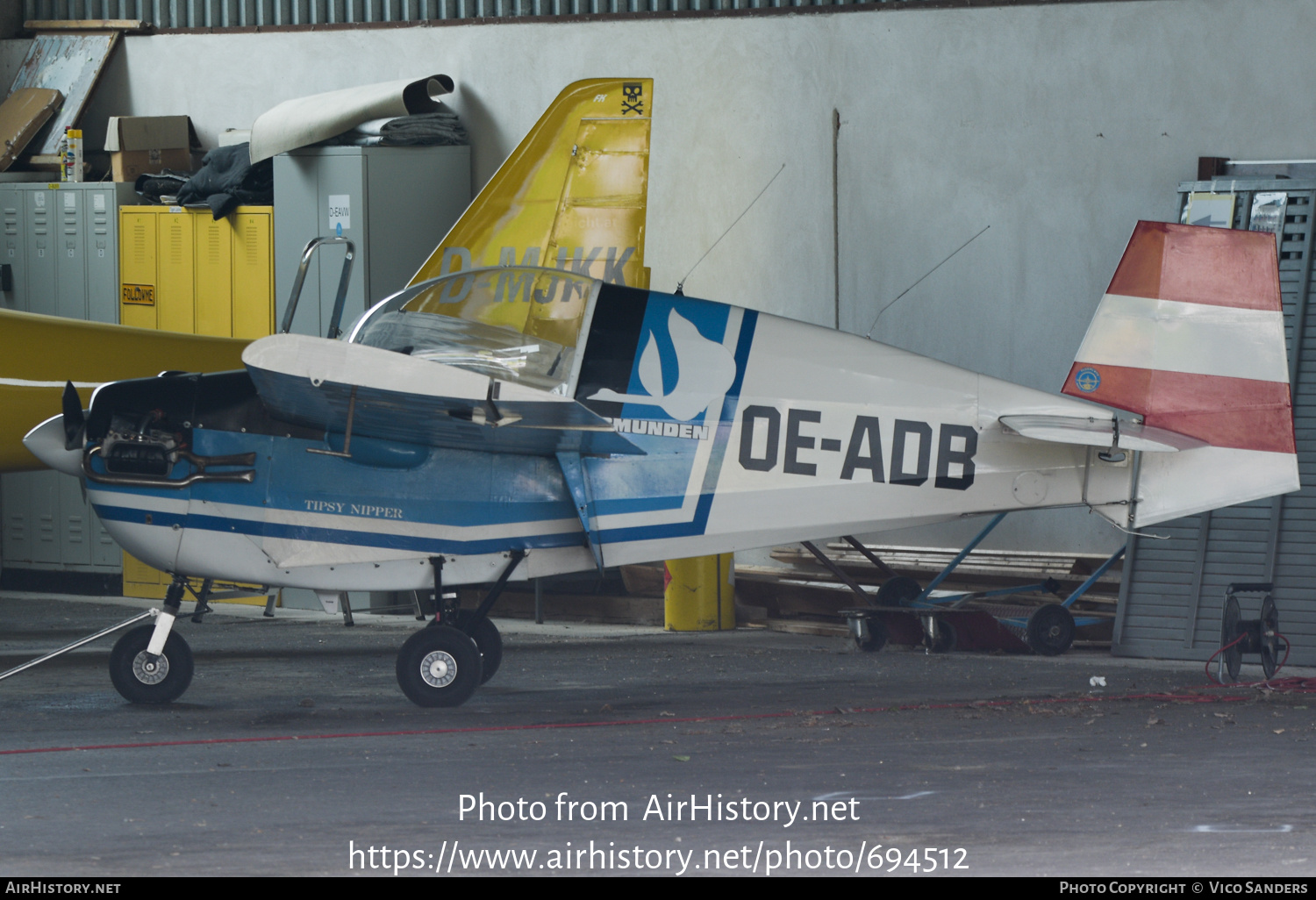 Aircraft Photo of OE-ADB | Tipsy T-66 Nipper | AirHistory.net #694512