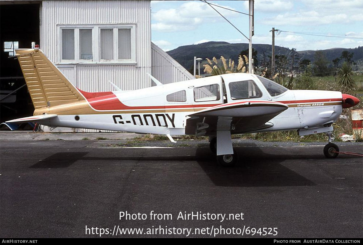 Aircraft Photo of G-OODY | Piper PA-28R-200 Cherokee Arrow II | AirHistory.net #694525