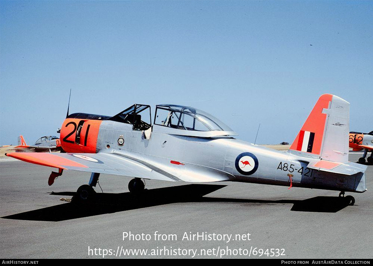 Aircraft Photo of A85-421 | Commonwealth CA-25 Winjeel | Australia - Air Force | AirHistory.net #694532