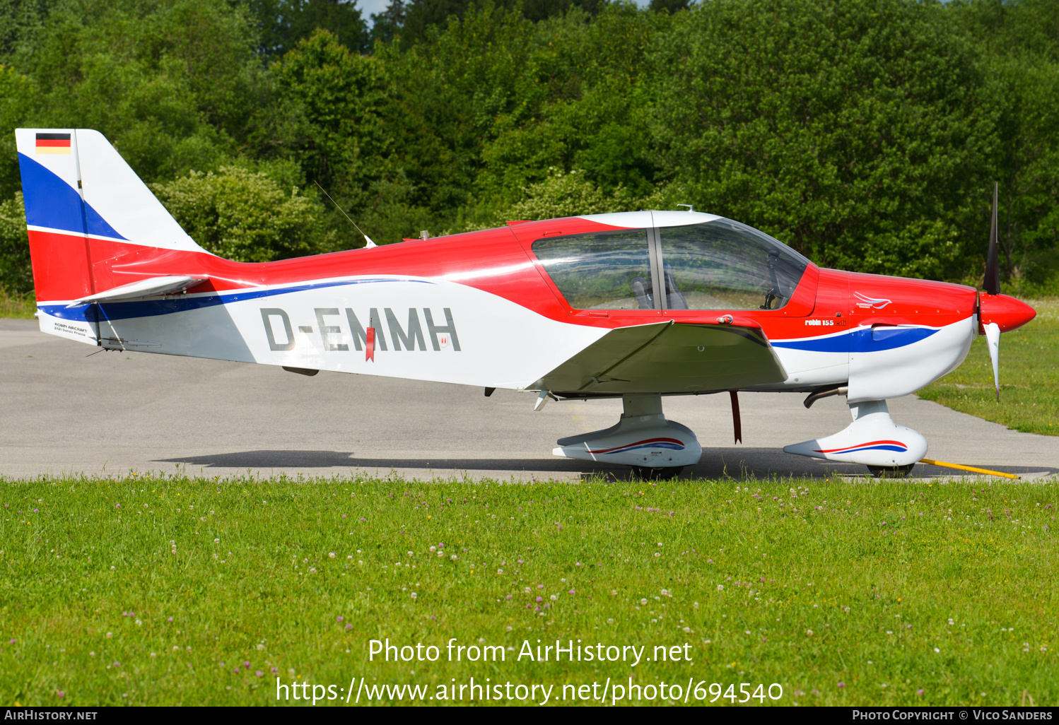 Aircraft Photo of D-EMMH | Robin DR-400-140B Dauphin | Fliegerclub Traunsee | AirHistory.net #694540