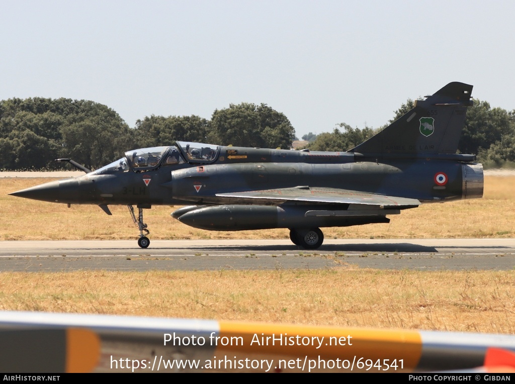 Aircraft Photo of 655 | Dassault Mirage 2000D | France - Air Force | AirHistory.net #694541