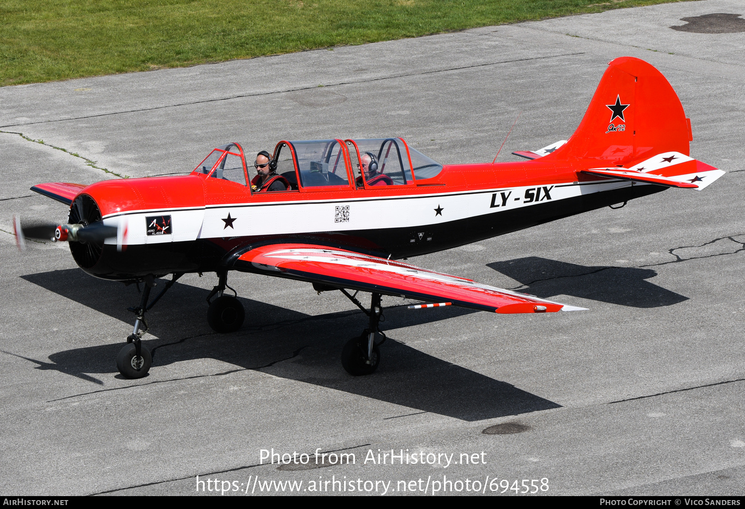 Aircraft Photo of LY-SIX | Yakovlev Yak-52 | Aero Krems | AirHistory.net #694558