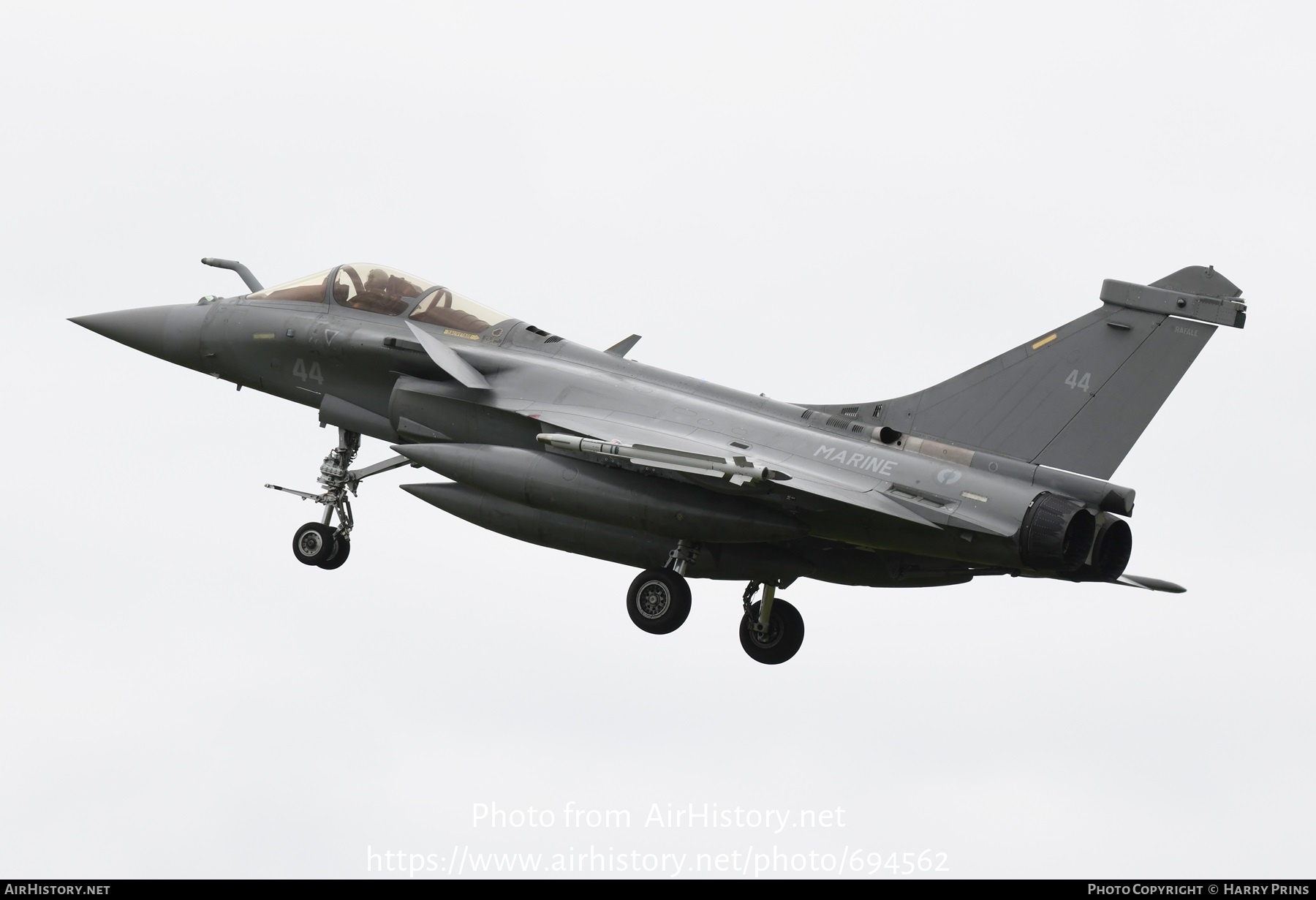 Aircraft Photo of 44 | Dassault Rafale M | France - Navy | AirHistory.net #694562