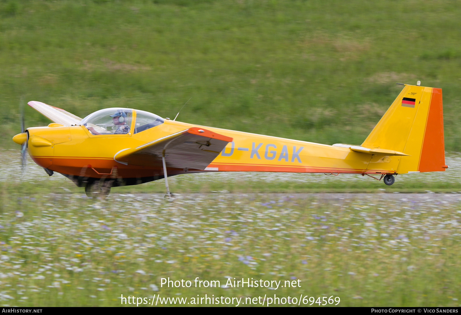 Aircraft Photo of D-KGAK | Scheibe SF-25C Falke | AirHistory.net #694569