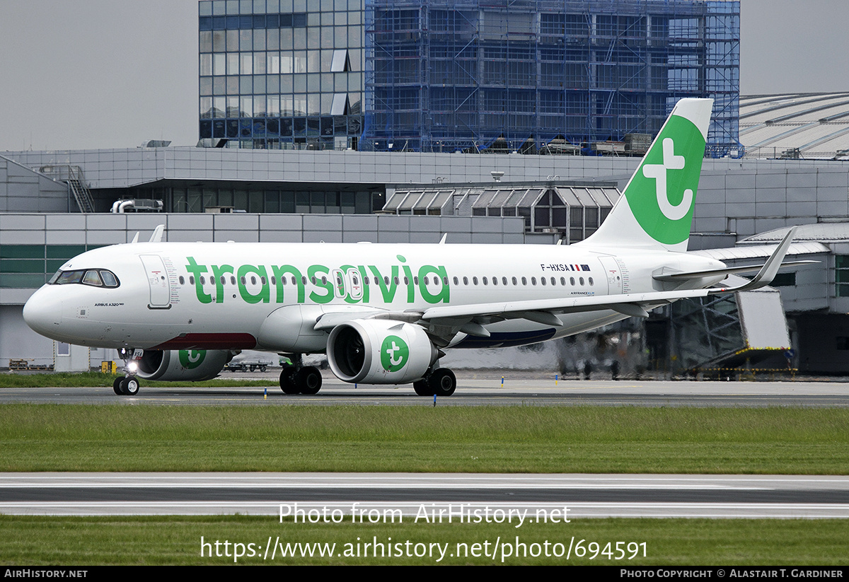 Aircraft Photo of F-HXSA | Airbus A320-252N | Transavia | AirHistory.net #694591