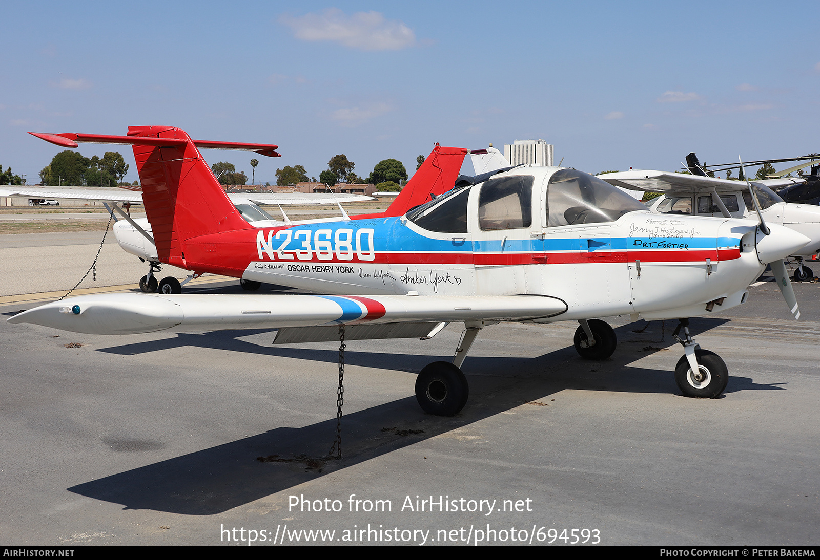 Aircraft Photo of N23680 | Piper PA-38-112 Tomahawk | AirHistory.net #694593