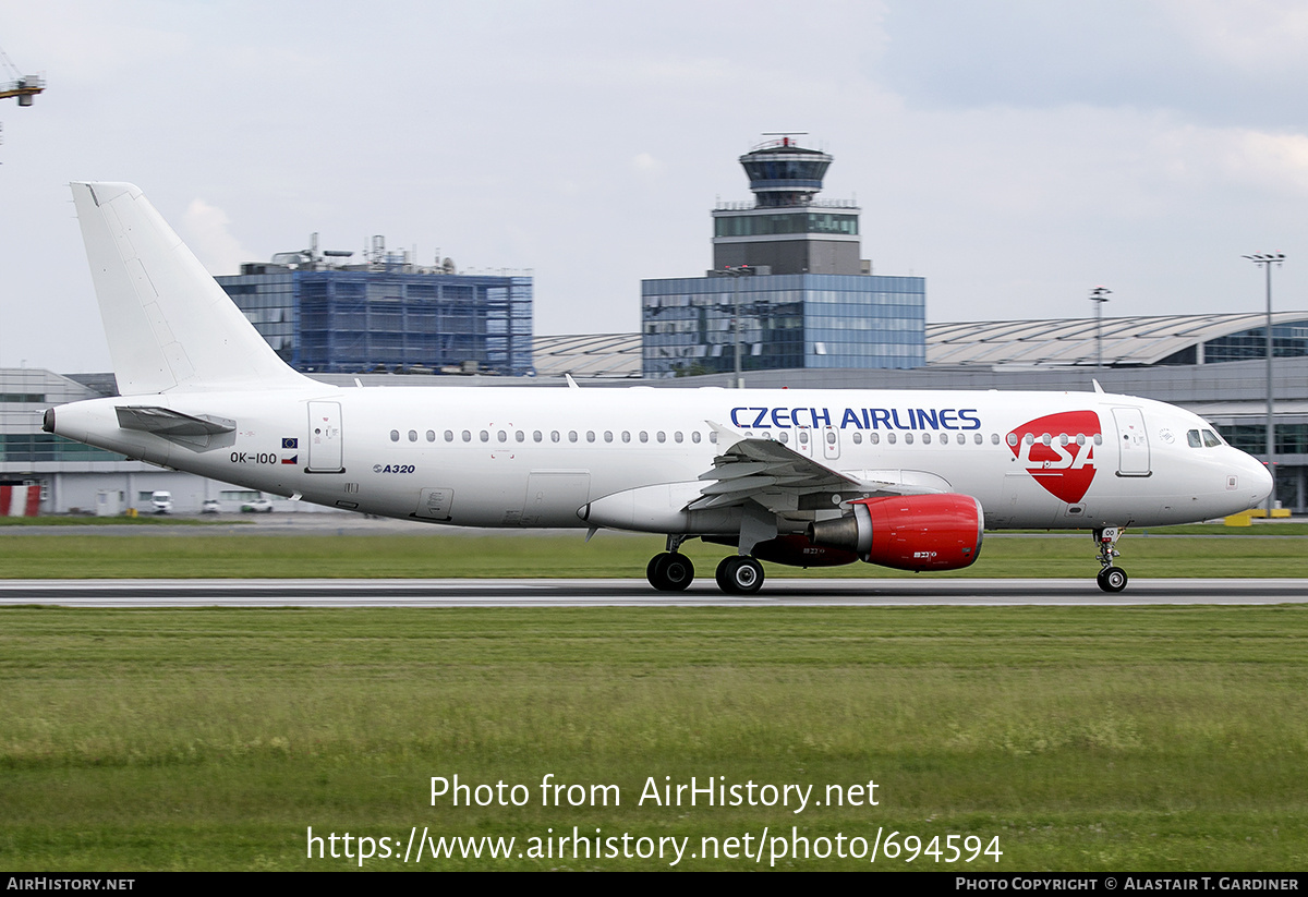 Aircraft Photo of OK-IOO | Airbus A320-214 | ČSA - Czech Airlines | AirHistory.net #694594